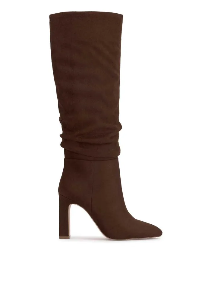 Women Minerva Knee High Boot In Walnut Jessica Simpson Boots and Booties