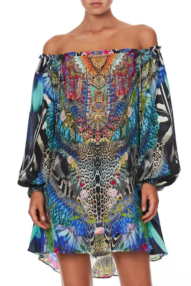 Women Mini Dresses Camilla Off Shoulder Mini Dress Cafe Nairobi