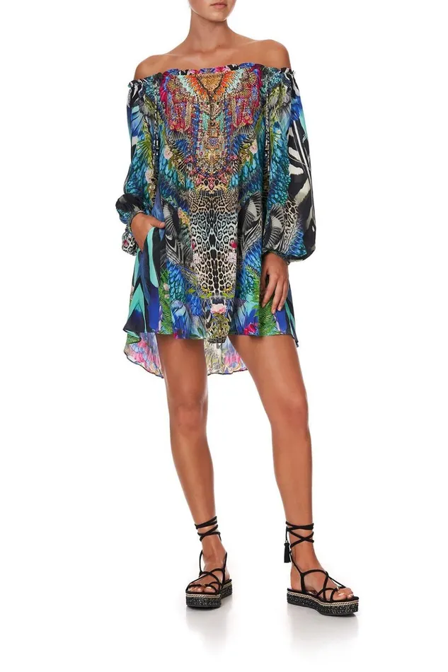 Women Mini Dresses Camilla Off Shoulder Mini Dress Cafe Nairobi
