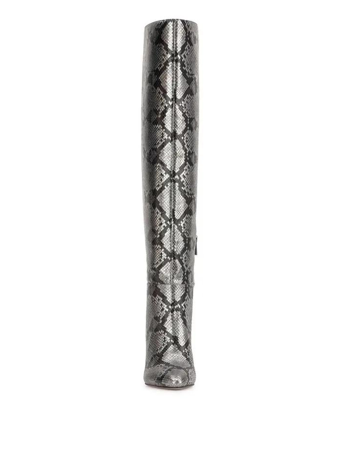 Women Mistia Over The Knee Boot In Chrome Jessica Simpson Boots and Booties