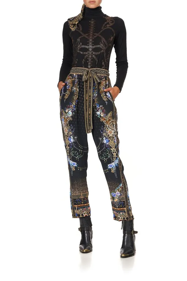Women Modest Clothing Camilla Drop Crotch Slim Leg Pant Palace Playhouse