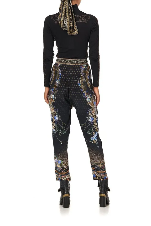 Women Modest Clothing Camilla Drop Crotch Slim Leg Pant Palace Playhouse