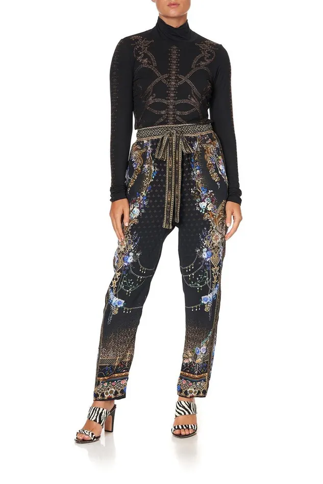 Women Modest Clothing Camilla Drop Crotch Slim Leg Pant Palace Playhouse