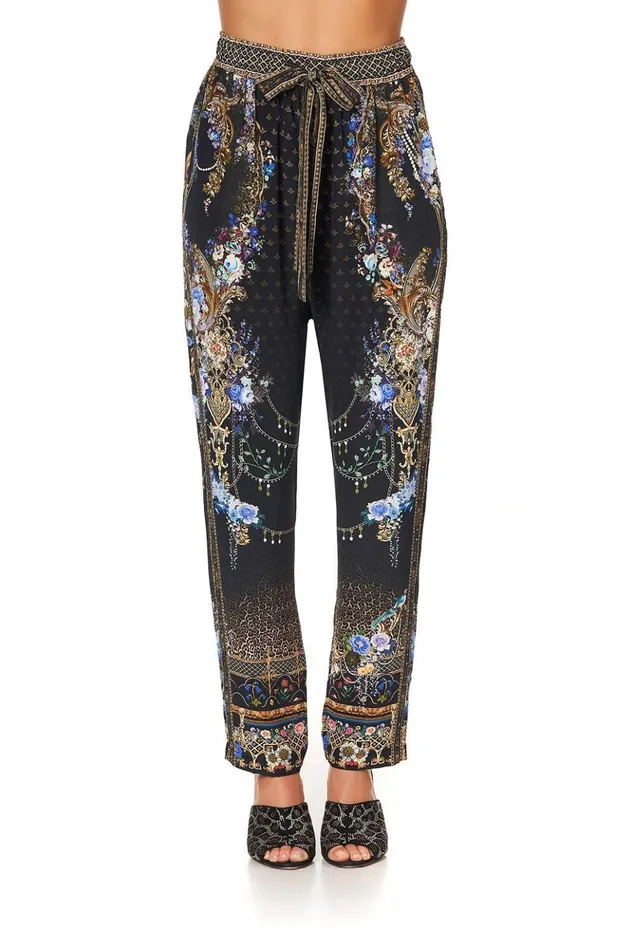 Women Modest Clothing Camilla Drop Crotch Slim Leg Pant Palace Playhouse