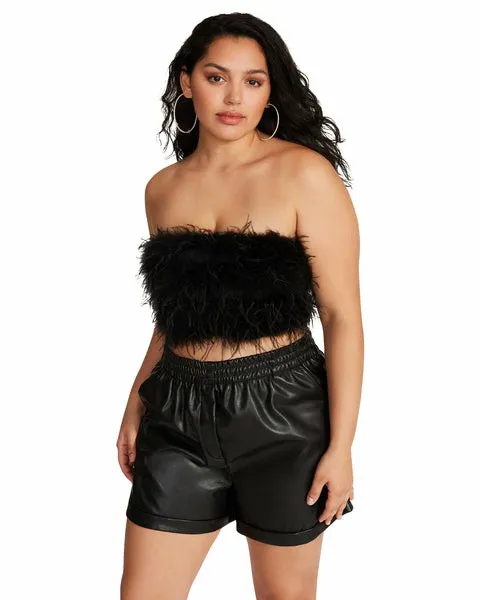 Women NESSA TOP BLACK Black Steve Madden Tops and Shirts Women NESSA TOP BLACK Black Steve Madden Tops and Shirts