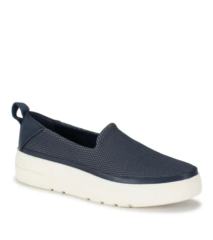 Women Nevin Slip On Sneaker Navy Blue Mesh Baretraps Sneakers
