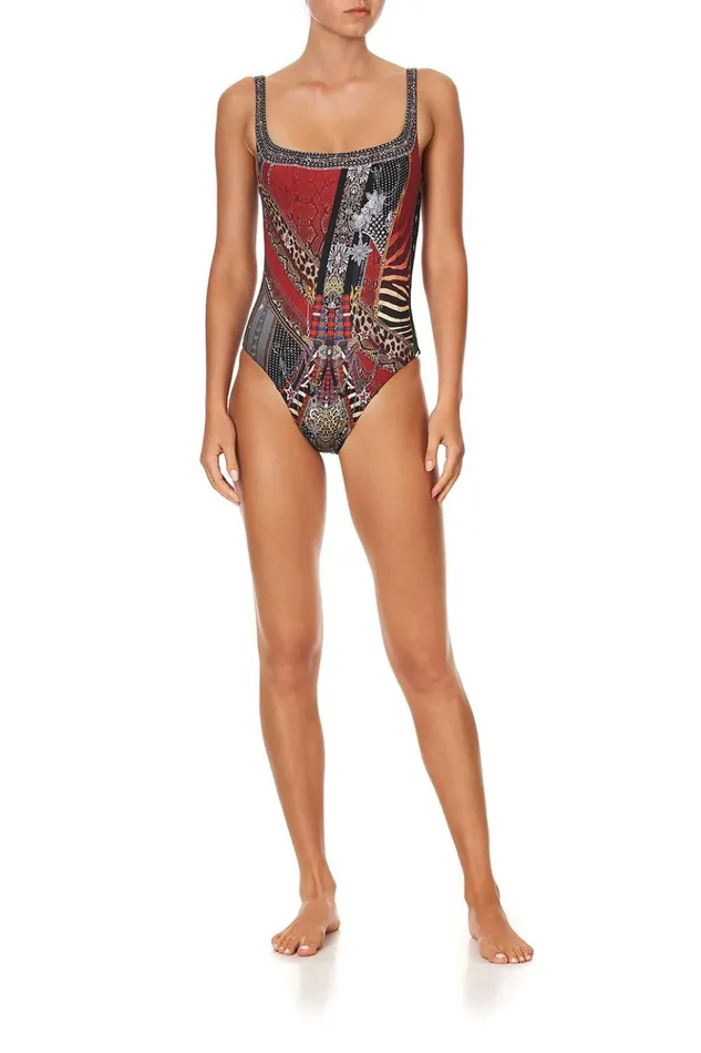 Women One Pieces Camilla Underwire Square Neck One Piece London Calling