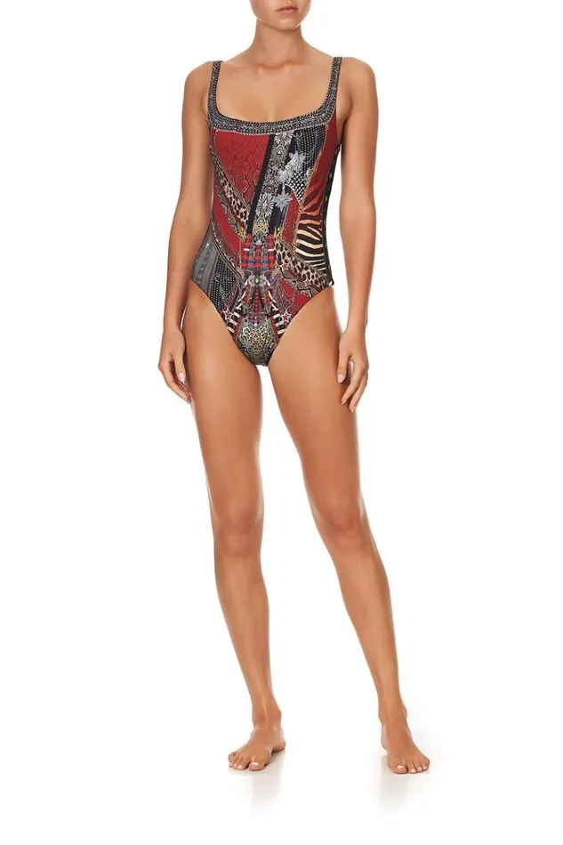 Women One Pieces Camilla Underwire Square Neck One Piece London Calling