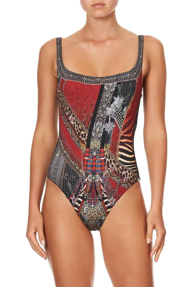 Women One Pieces Camilla Underwire Square Neck One Piece London Calling