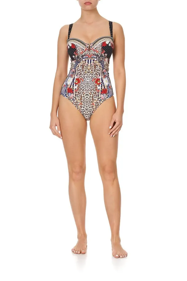 Women One Pieces Camilla V Wire Bra Style One Piece Dear Brigitte