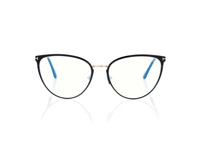 Women OPTICAL Tom Ford Blue Block Cat Eye Opticals