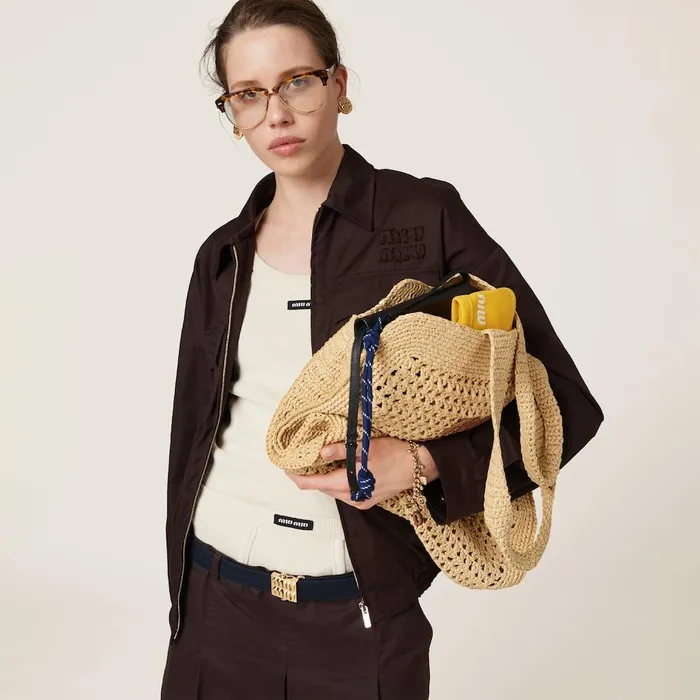 Women Outerwear Miu Miu Washed Gabardine Blouson Jacket Cocoa Brown Women Outerwear Miu Miu Washed Gabardine Blouson Jacket Cocoa Brown