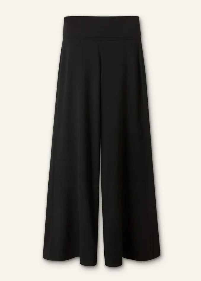Women Palazzo Pant Black MEEM