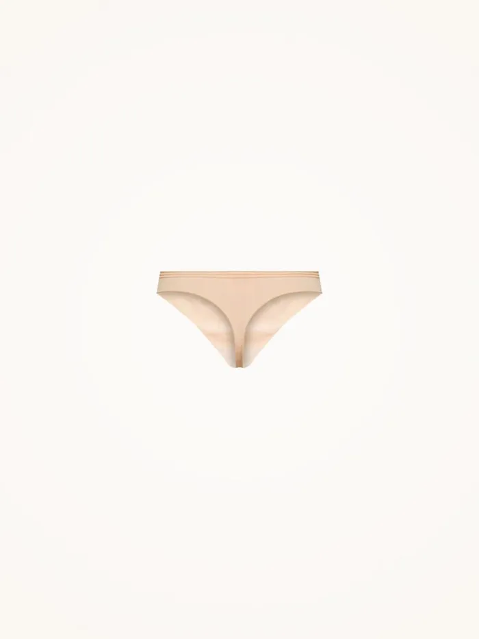 Women Panties Wolford 3W String Rose Tan