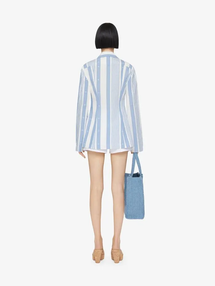 Women Pants and Shorts Givenchy Slim Fit Shorts In Denim White