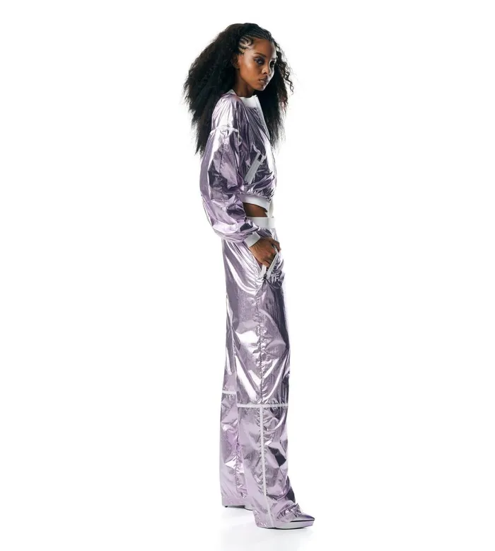 Women Pants and Shorts Tom Ford Laminated Nylon Track Pants Women Pants and Shorts Tom Ford Laminated Nylon Track Pants