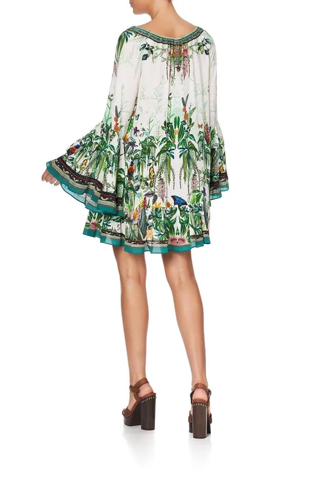 Women Party Dresses Camilla A Line Frill Dress Daintree Darling