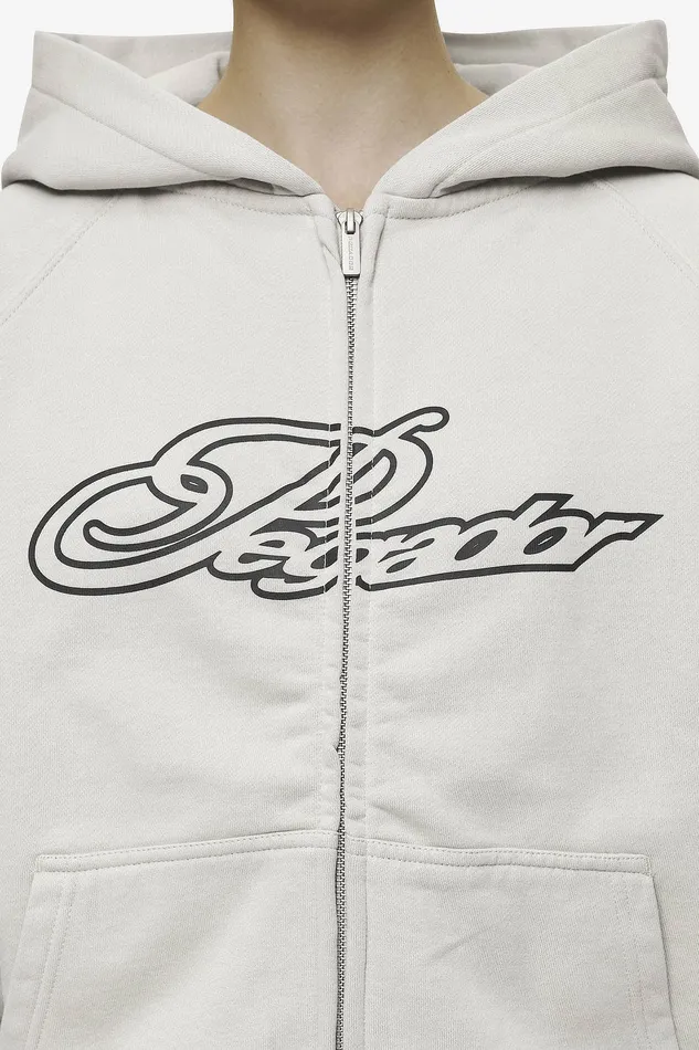 Women Pegador Hoodies Anna Oversized Sweat Jacket Washed Moon Grey Women Pegador Hoodies Anna Oversized Sweat Jacket Washed Moon Grey