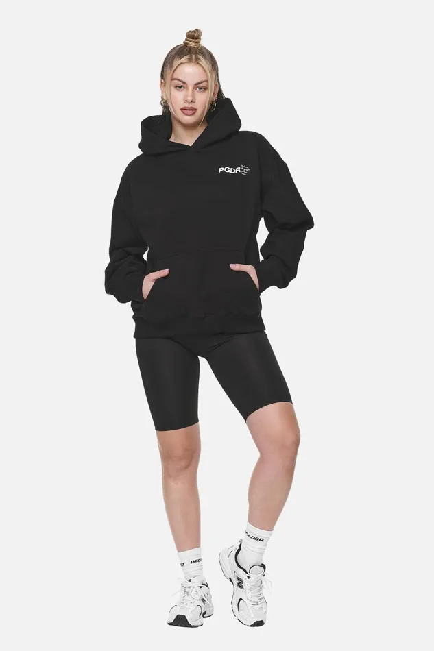 Women Pegador Hoodies Habana Oversized HoodieBlack Women Pegador Hoodies Habana Oversized HoodieBlack