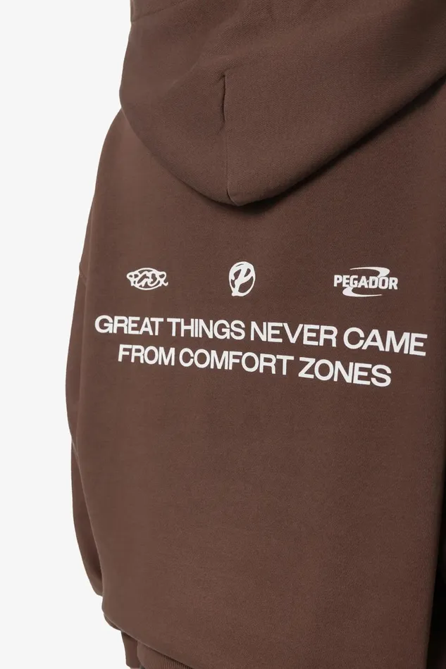 Women Pegador Hoodies Mairi Oversized Hoodie Washed Hazel Brown Women Pegador Hoodies Mairi Oversized Hoodie Washed Hazel Brown