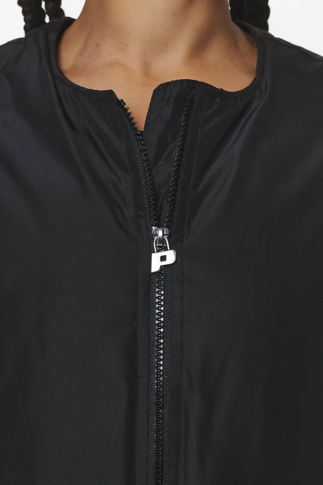Women Pegador Jacken Floro Volume Puffer Bomber Jacket Black Women Pegador Jacken Floro Volume Puffer Bomber Jacket Black