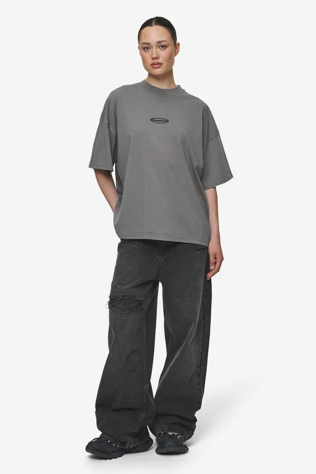Women Pegador Jeans Mally Super Baggy Jeans Washed Deep Grey Women Pegador Jeans Mally Super Baggy Jeans Washed Deep Grey