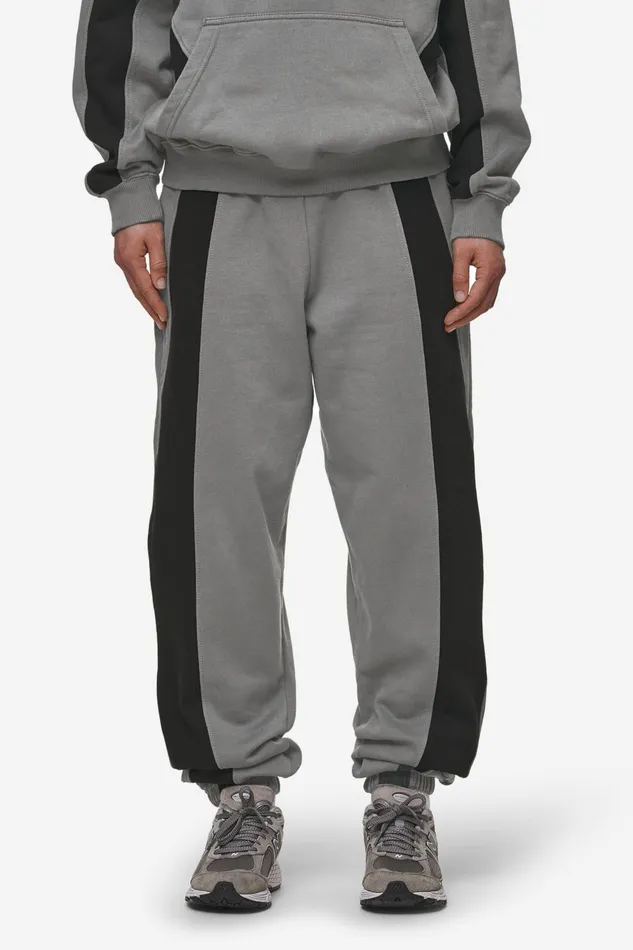 Women Pegador Pants Amira High Waisted Sweat Pants Washed Deep Grey Black