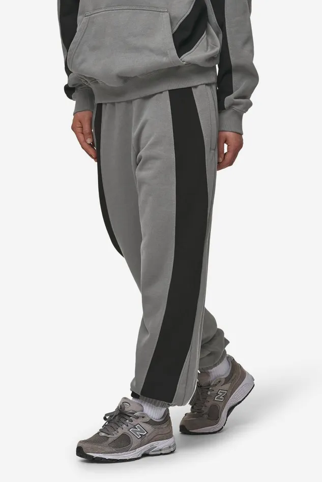 Women Pegador Pants Amira High Waisted Sweat Pants Washed Deep Grey Black Women Pegador Pants Amira High Waisted Sweat Pants Washed Deep Grey Black