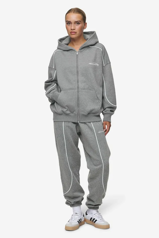 Women Pegador Pants Silvi High Waisted Sweat Pants Deep Grey Melange Women Pegador Pants Silvi High Waisted Sweat Pants Deep Grey Melange