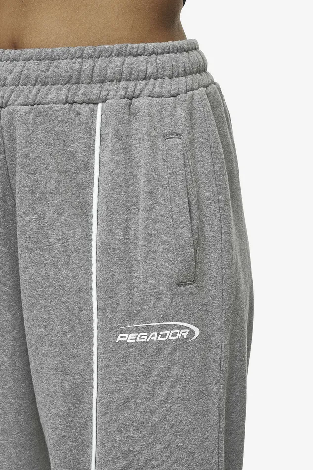 Women Pegador Pants Silvi High Waisted Sweat Pants Deep Grey Melange Women Pegador Pants Silvi High Waisted Sweat Pants Deep Grey Melange