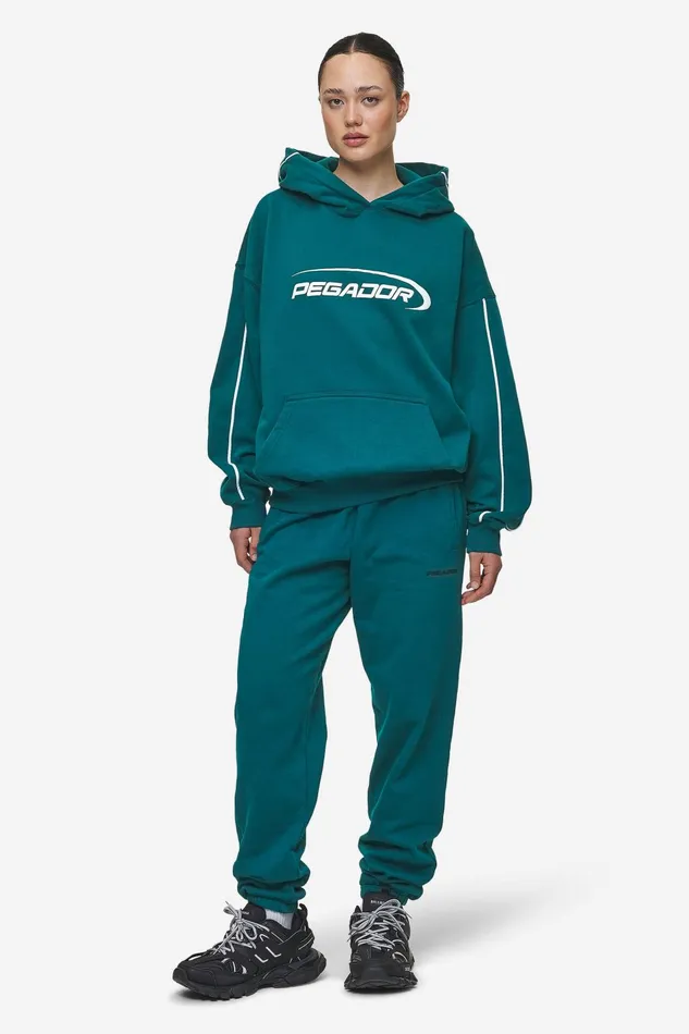 Women Pegador Pants Villa High Waisted Sweat Pants Washed Urban Turquoise Black Gum Women Pegador Pants Villa High Waisted Sweat Pants Washed Urban Turquoise Black Gum