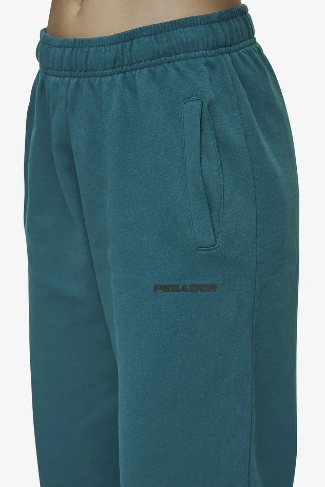 Women Pegador Pants Villa High Waisted Sweat Pants Washed Urban Turquoise Black Gum Women Pegador Pants Villa High Waisted Sweat Pants Washed Urban Turquoise Black Gum