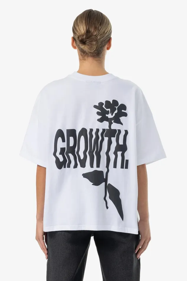 Women Pegador Tees Ailis Oversized Tee White