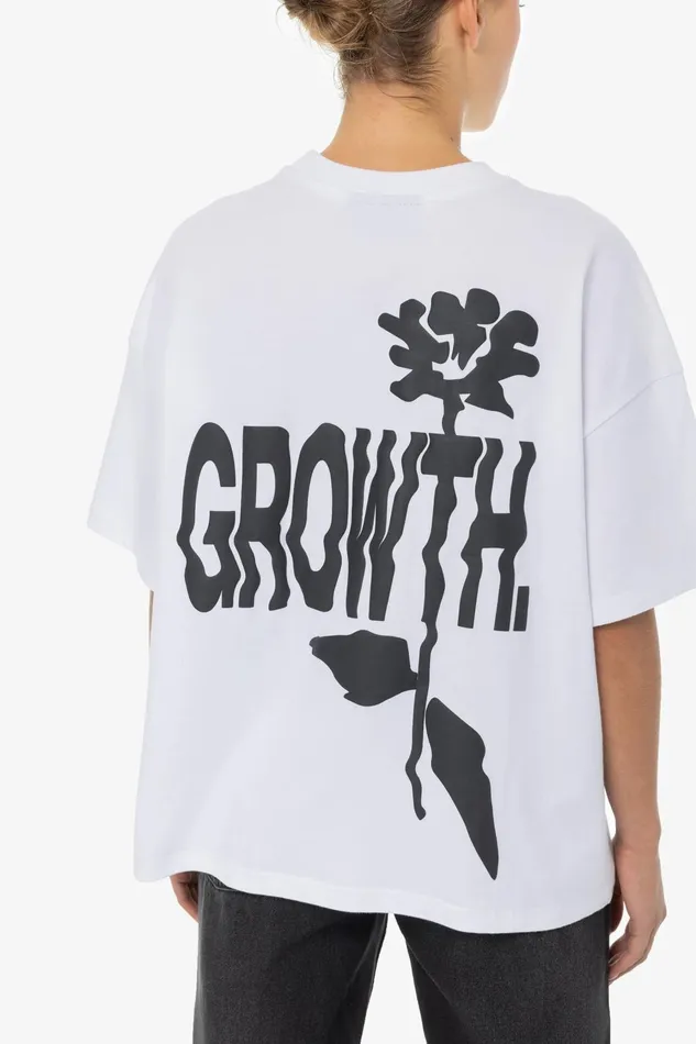 Women Pegador Tees Ailis Oversized Tee White Women Pegador Tees Ailis Oversized Tee White