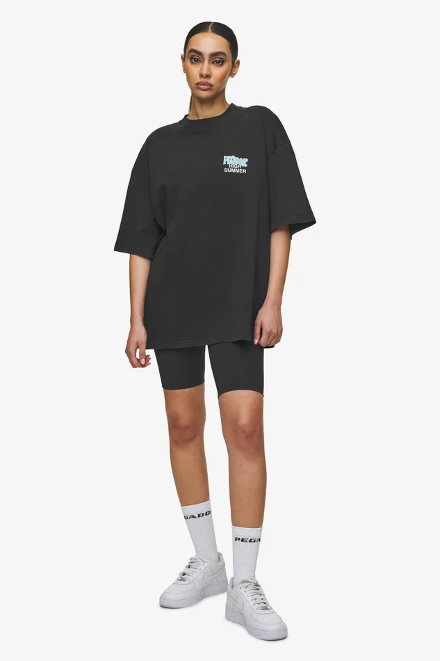 Women Pegador Tees Farrar Boxy Tee Vintage Black Women Pegador Tees Farrar Boxy Tee Vintage Black