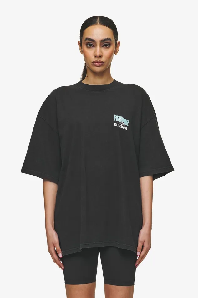 Women Pegador Tees Farrar Boxy Tee Vintage Black Women Pegador Tees Farrar Boxy Tee Vintage Black