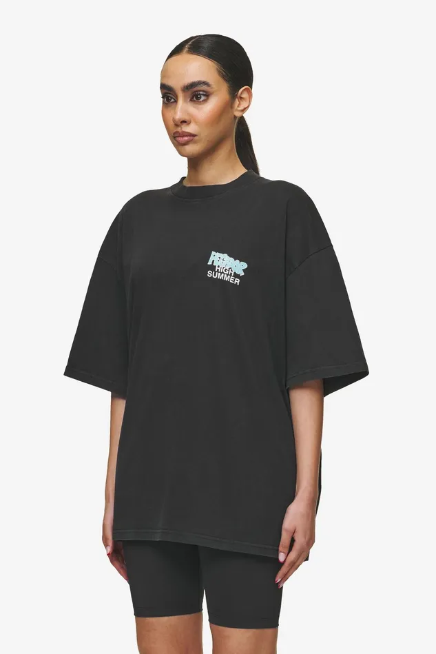 Women Pegador Tees Farrar Boxy Tee Vintage Black Women Pegador Tees Farrar Boxy Tee Vintage Black