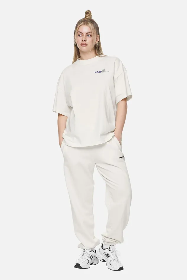 Women Pegador Tees Habana Heavy Oversized Tee Washed Coconut Milk Women Pegador Tees Habana Heavy Oversized Tee Washed Coconut Milk