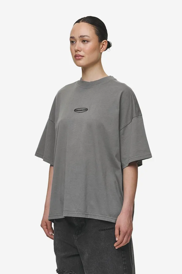 Women Pegador Tees Sora Heavy Oversized Tee Washed Deep Grey Women Pegador Tees Sora Heavy Oversized Tee Washed Deep Grey