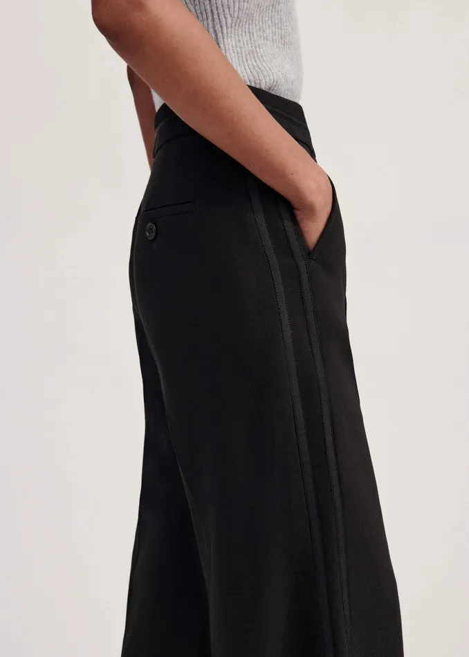 Women Perfect Workwear Long Blazer Man Pant Suit MEEM