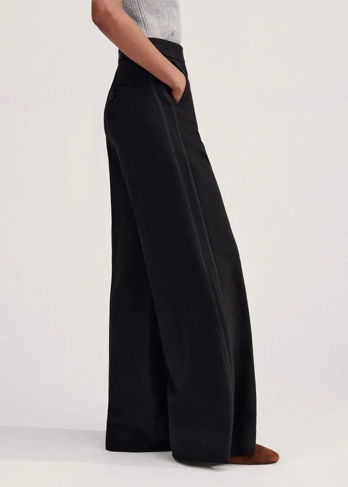 Women Perfect Workwear Long Blazer Man Pant Suit MEEM