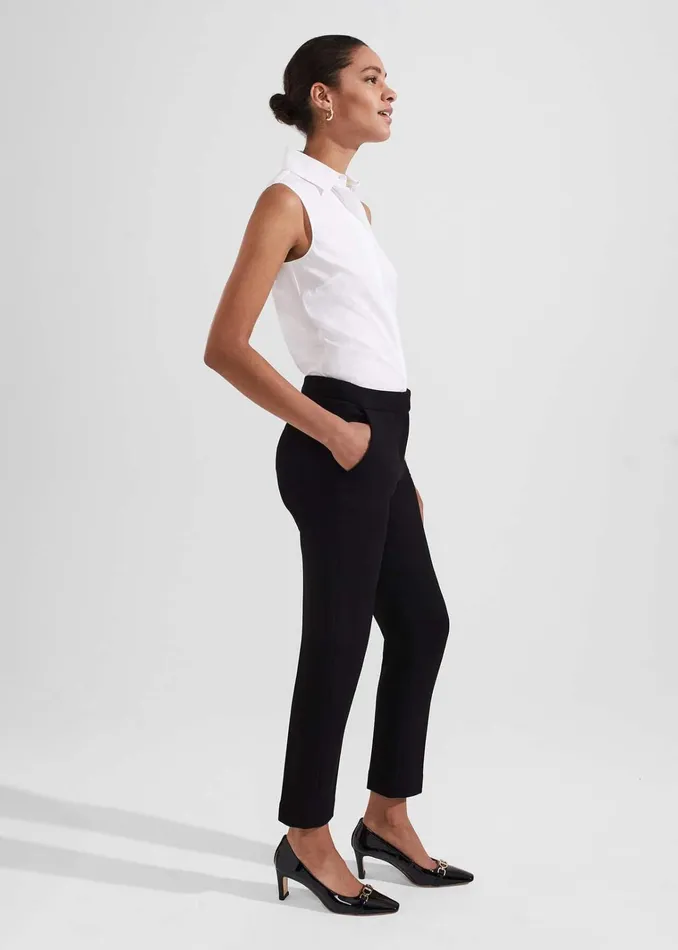Women Petite Charley Trousers Black Hobbs Suits and CoOrds
