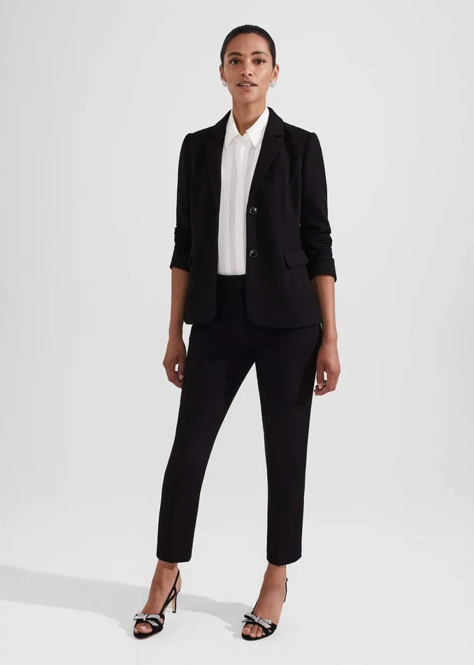Women Petite Charley Trousers Black Hobbs Suits and CoOrds