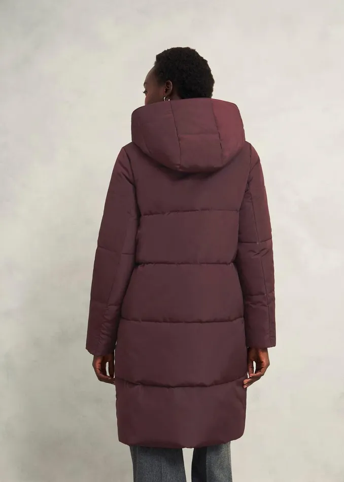 Women Petite Darla Puffer Wine Hobbs Coats and Jackets