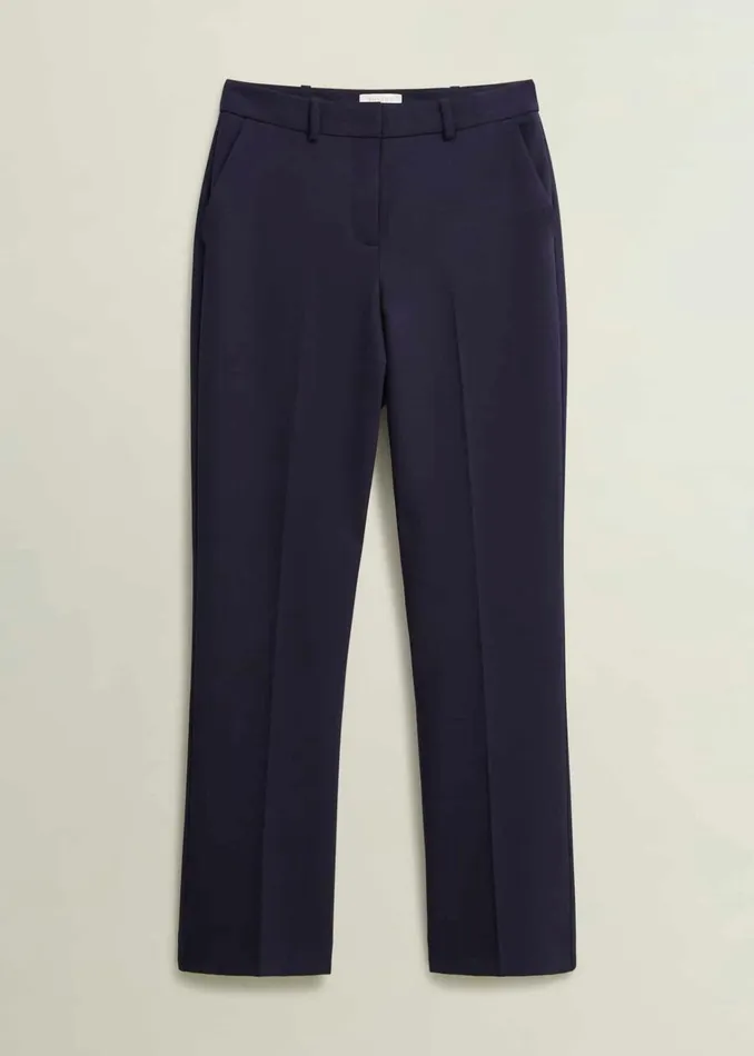 Women Petite Gerrie Trousers Navy Hobbs Trousers