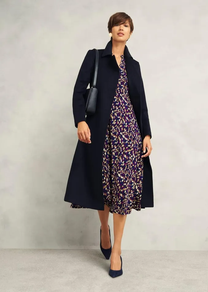 Women Petite Harlie Jersey Dress Multi Hobbs Dresses and Jumpsuits