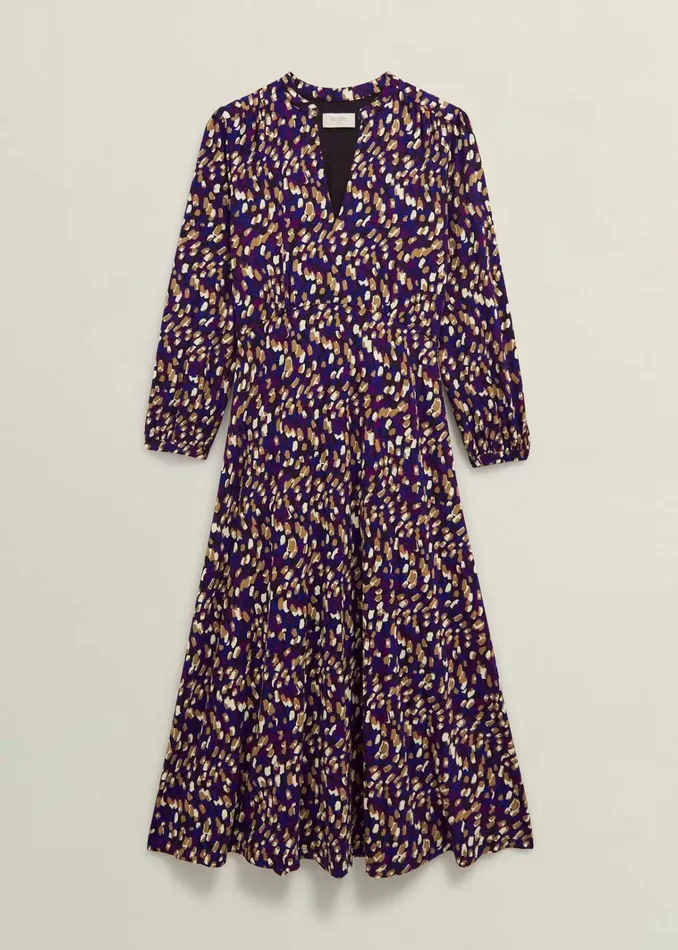 Women Petite Harlie Jersey Dress Multi Hobbs Dresses and Jumpsuits