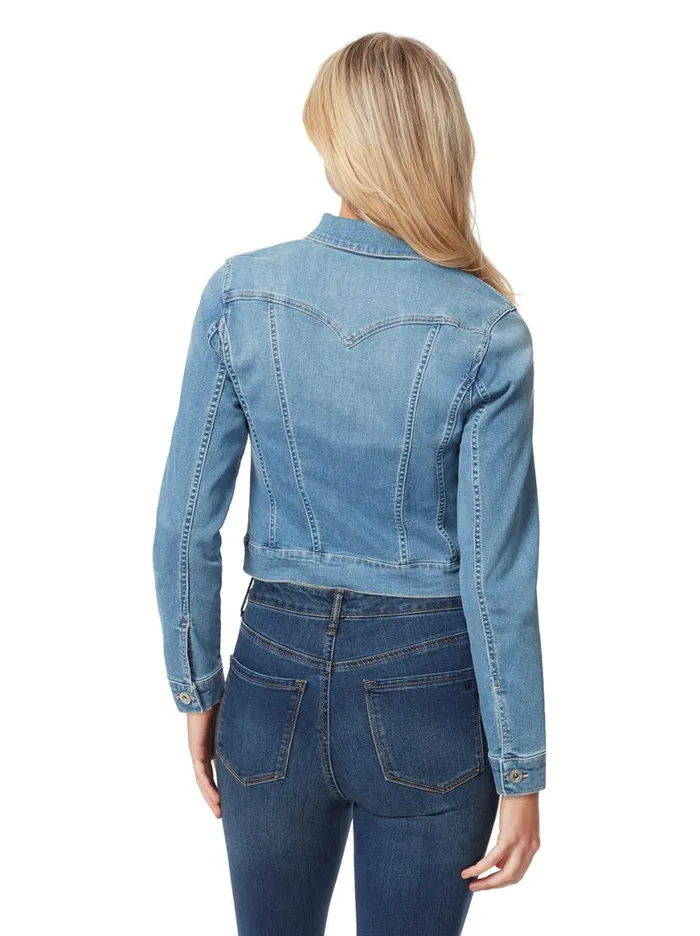 Women Pixie Jacket In Go Steady Jessica Simpson Denim