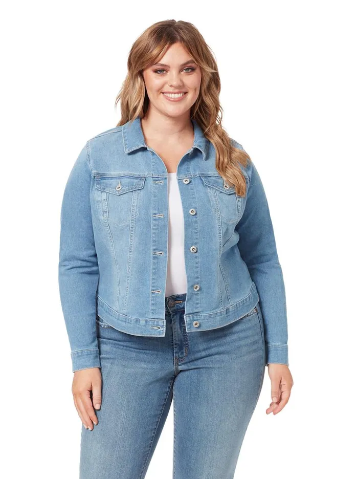 Women Pixie Jacket In Go Steady Jessica Simpson Denim