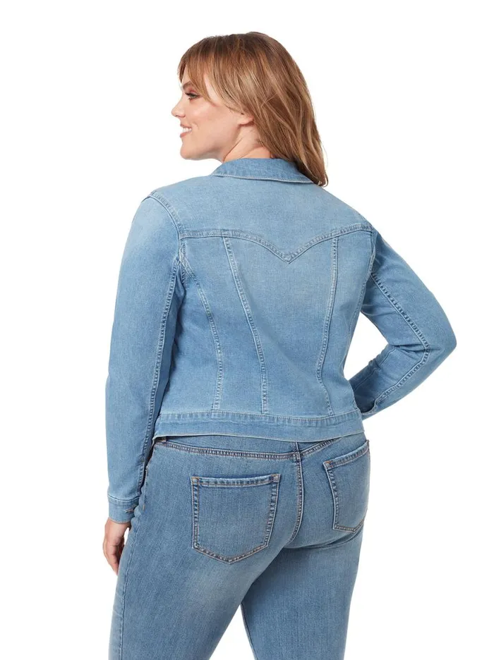 Women Pixie Jacket In Go Steady Jessica Simpson Denim